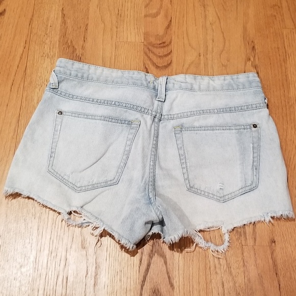 Free People Denim Cutoff Shorts - Picture 2 of 3